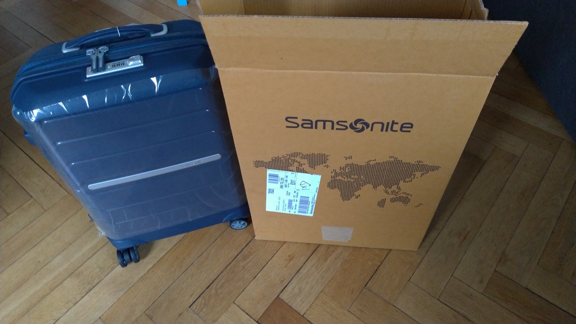 Satisfait du voyage léger