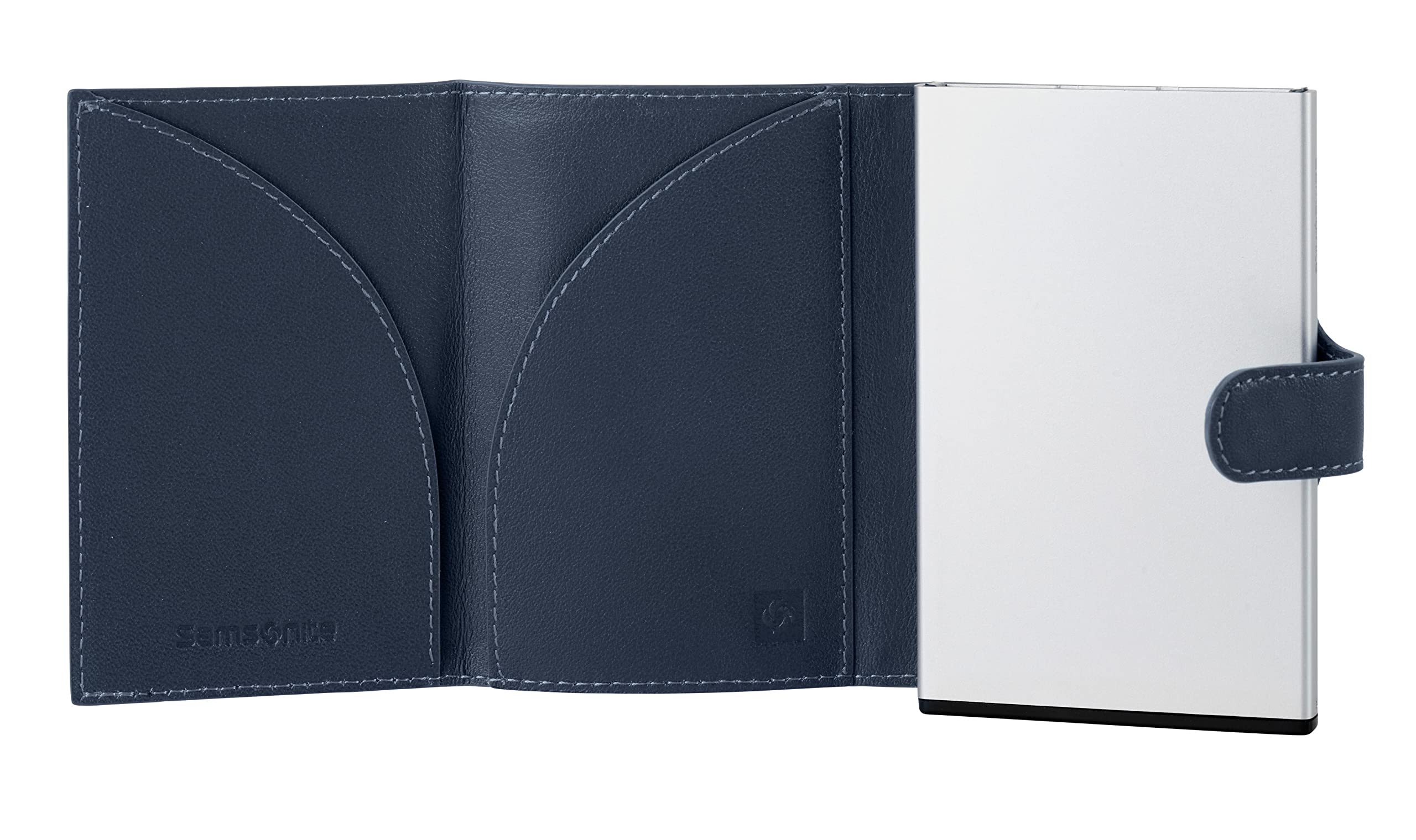 samsonite-alu-fit-slg-portefeuille-fin-aluminium-et-cuir-protection-rfid-nfc-ble image 5