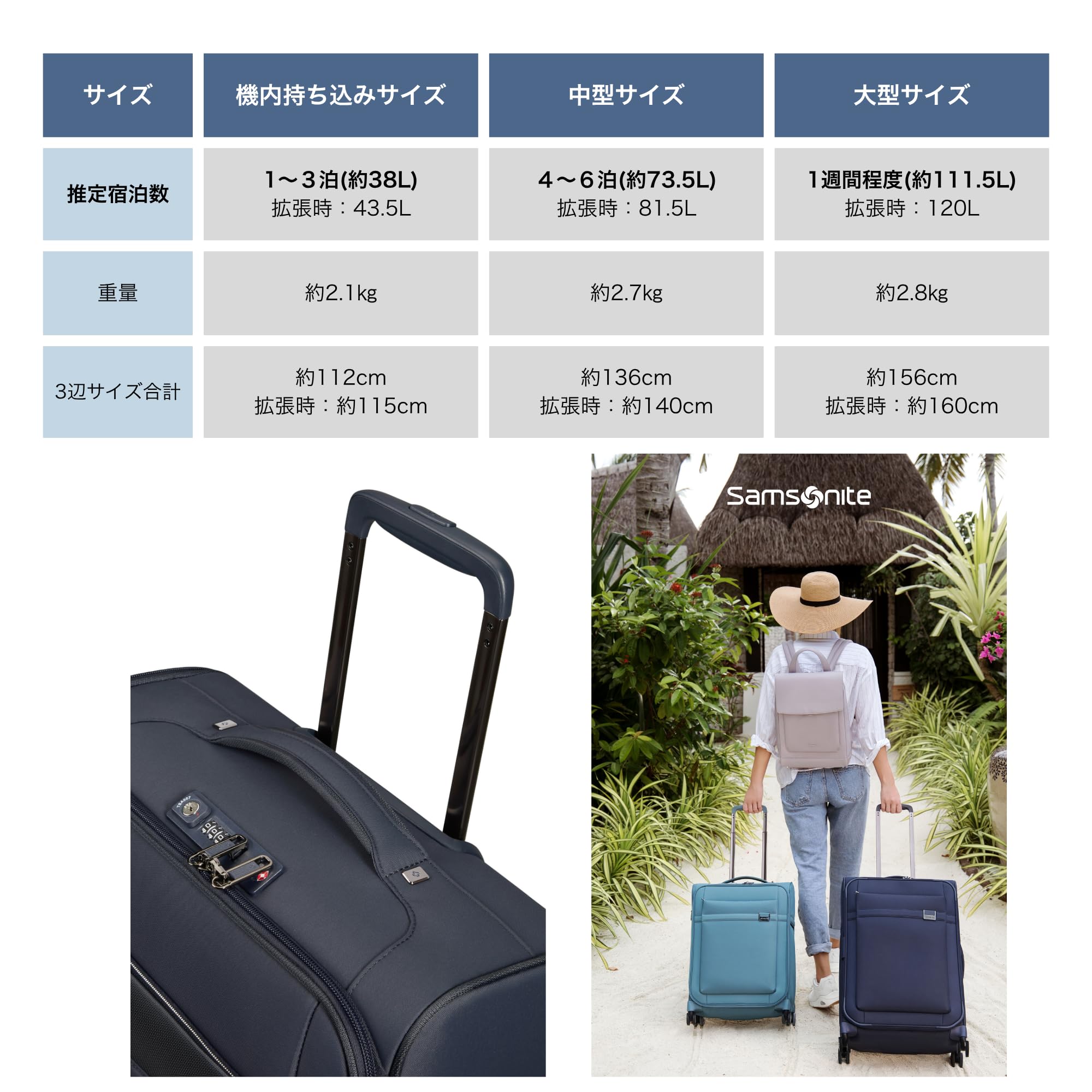 samsonite-airea-spinner-s-extensible-valise-cabine-55-cm-38-43-5-l-2-10-kg-serru image 6