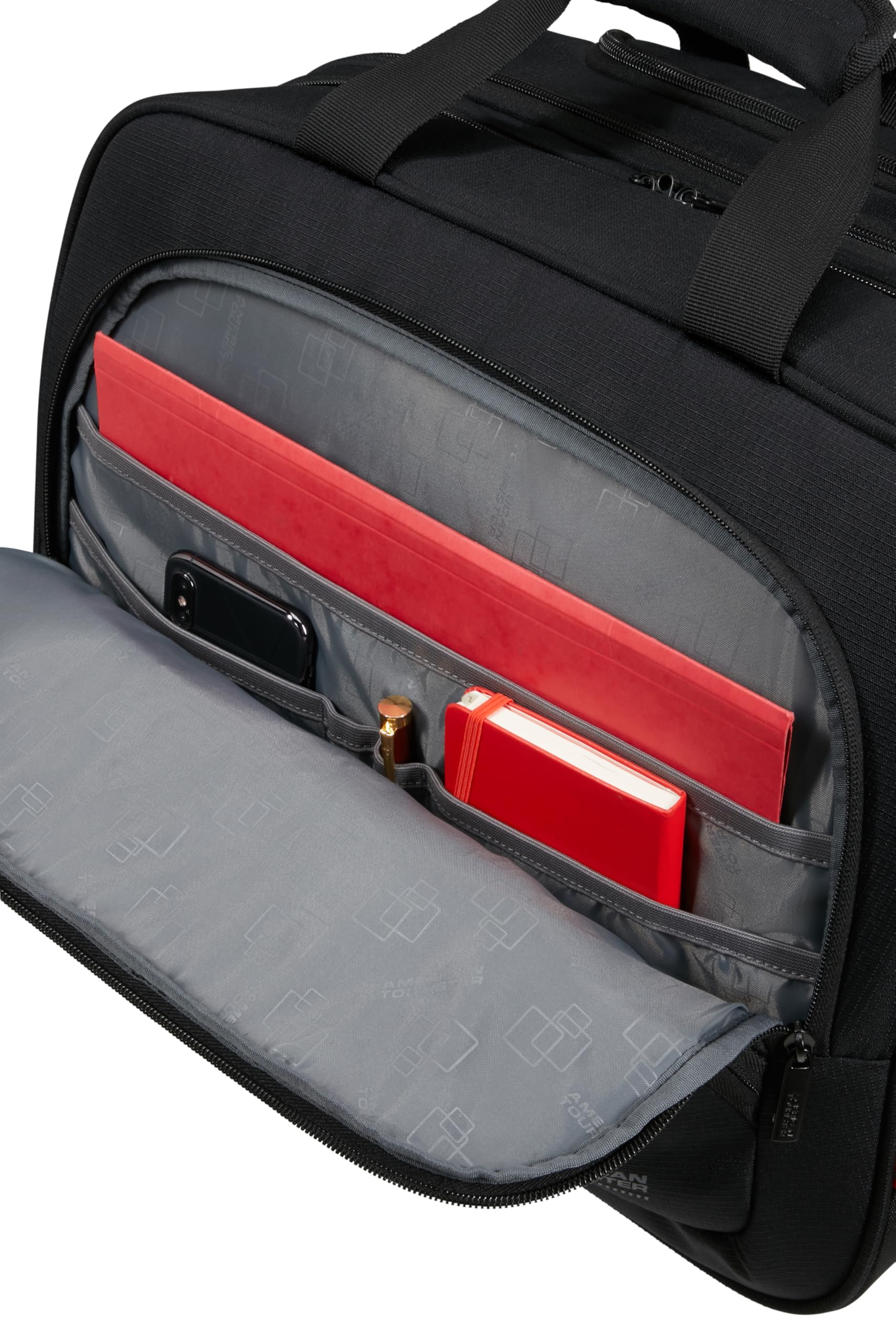 american-tourister-at-work-nxt-sac-ordinateur-roulettes-15-6-trolley-business-ca image 8